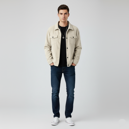 Geraldo Herren Cordjacke