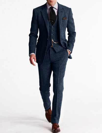 Herren Anzug Set 3-teilig
